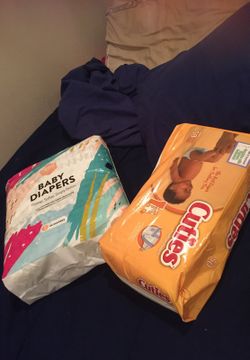 Baby diapers size 1 FOR THE LOW