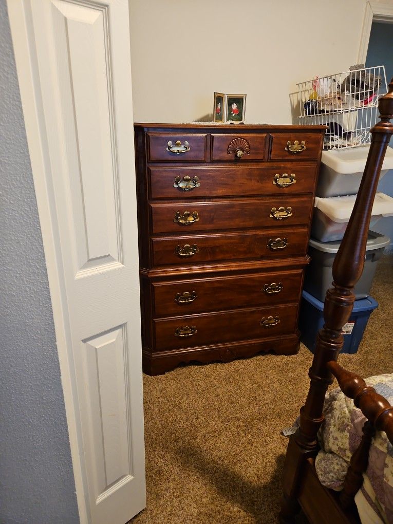 Solid Cherry Bedroom Set