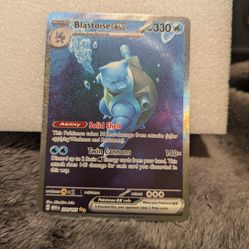 Blastoise ex 151 SIR 