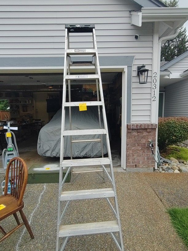 8 Foot Metal Ladder