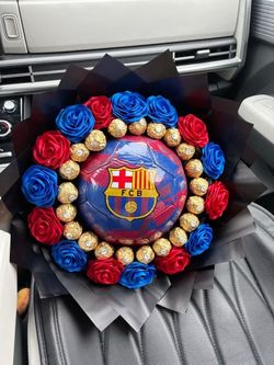 Soccer ball bouquet