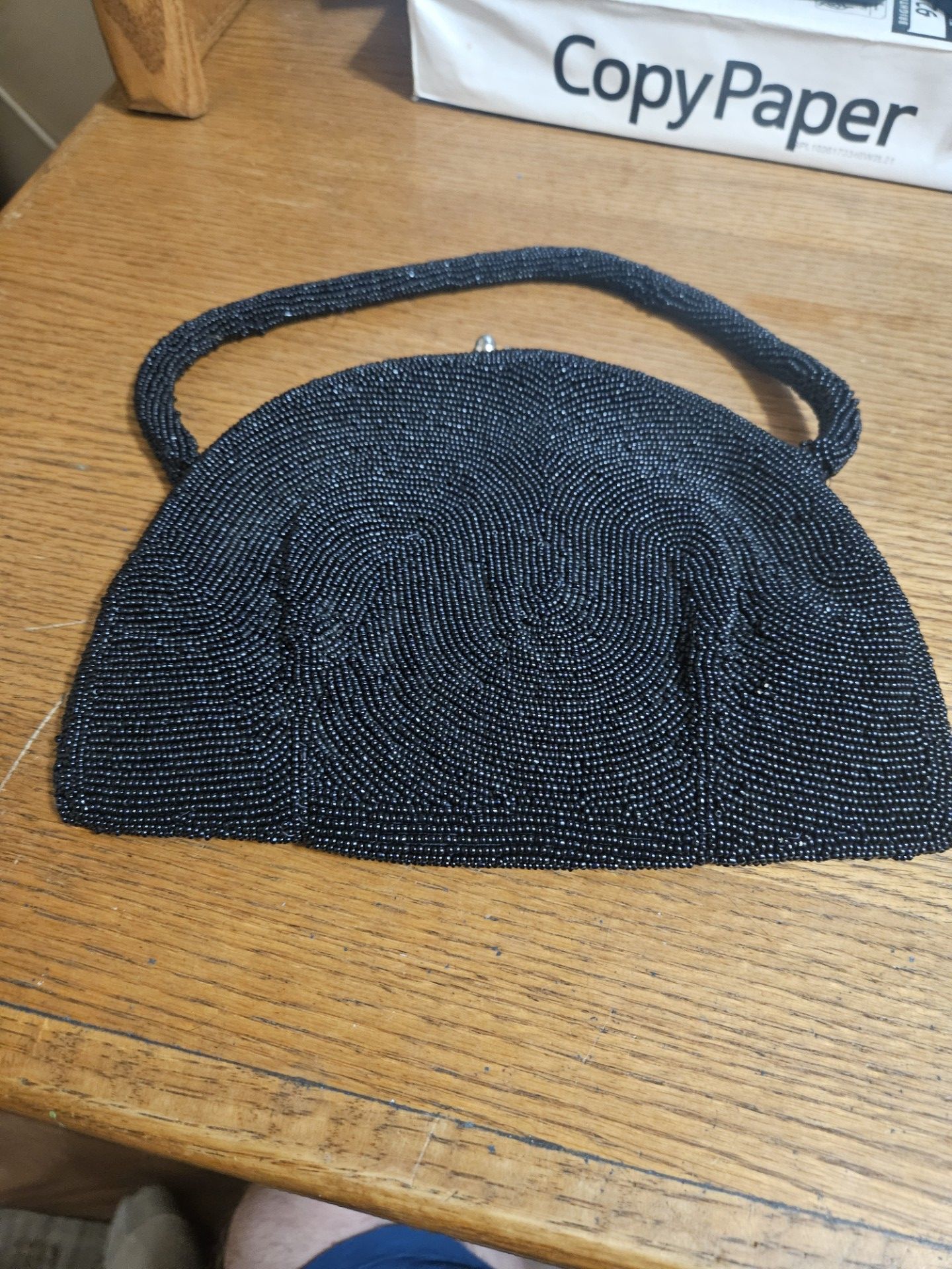 Black Handbag By Josef-Vintage