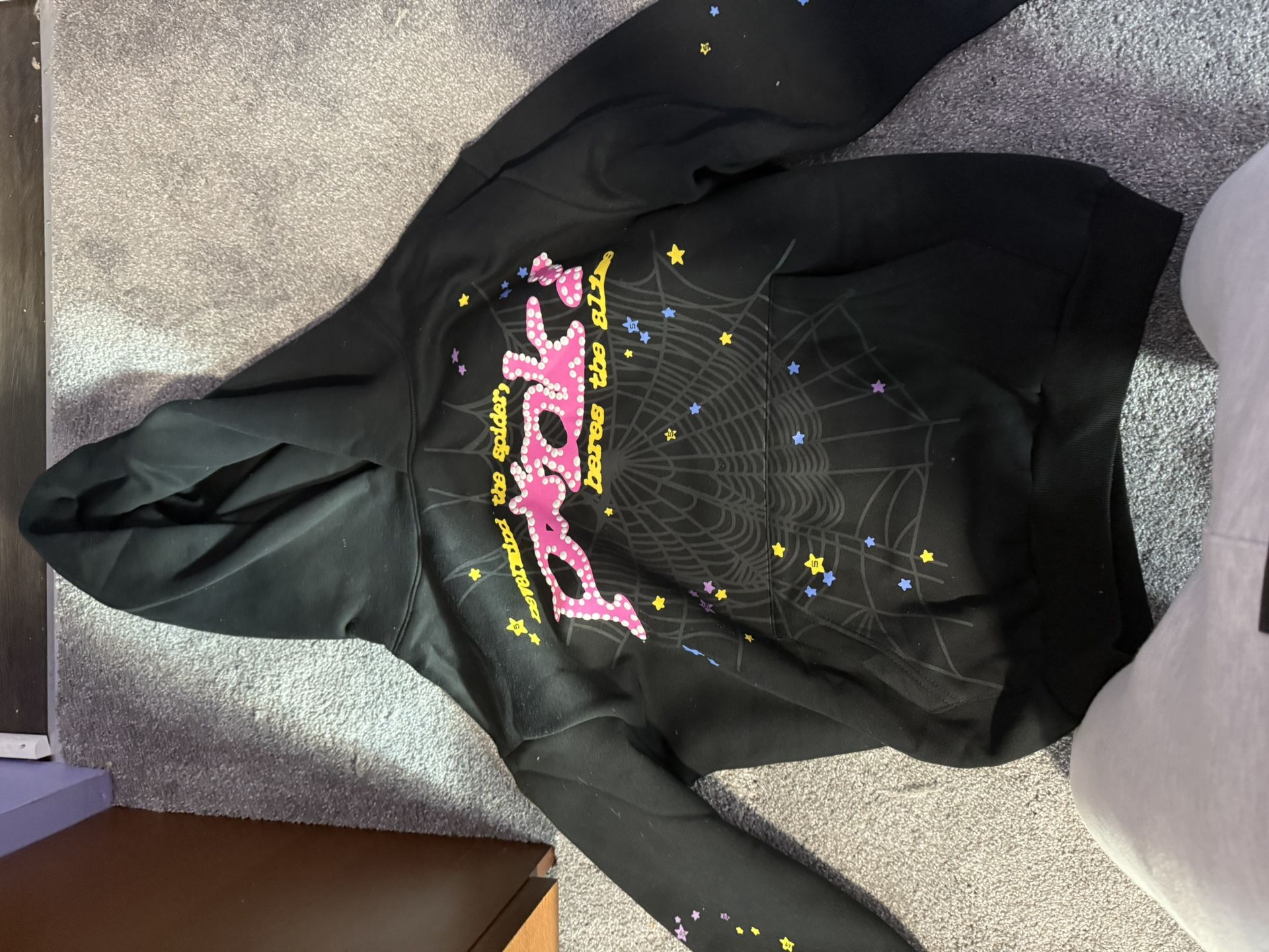 Black Sp5der Hoodie
