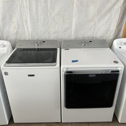 Maytag Washer&dryer Large Capacity Set    60 day warranty/ Located at:📍5415 Carmack Rd Tampa Fl 33610📍