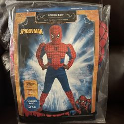 Brand New Kids Size Medium Spider-Man Costume 