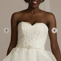 Soft White Wedding Dress 