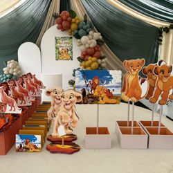 Lion king Kids Party Centerpieces 