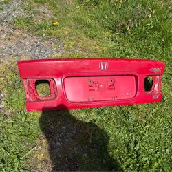 1(contact info removed) honda civic back bumper and trunk