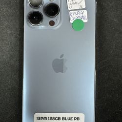 On Sale 13 Pro Max 128GB Display Changed 