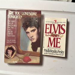Two Vintage Elvis Presley Books 