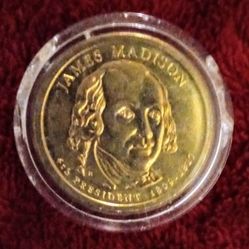 James Madison $1 Coin 1(contact info removed)