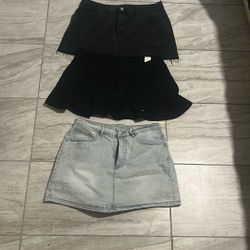 Womens Jean skirts