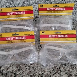 4 Safety Goggles