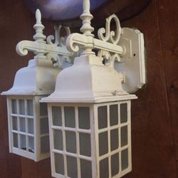 Outdoor lanterns Vintage look (2pcs)
