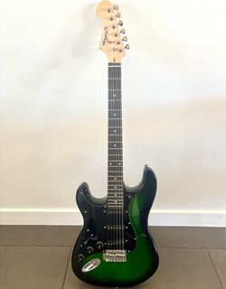 Calliope Electric Guitar Green Burst - 100