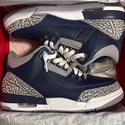 Air Jordan 3 Retro Gs “Georgetown”