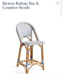Serena And Lily Riviera Ratan Counter Stools (4)
