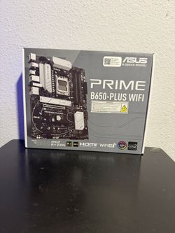ASUS Prime B650-PLUS WIFI Motherboard AMD Ryzen Socket AM5 - New / Sealed!
