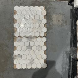 Hexagon marble Tile