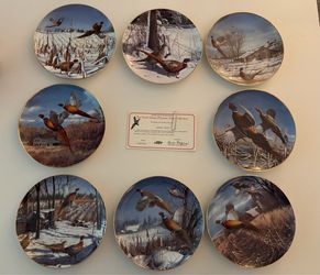 The David Maass Pheasant Plate Collection from The Danbury Mint / Wild Wings.
