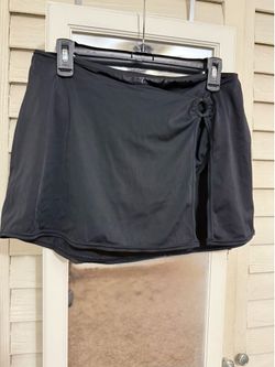 Black Swimming Skort- XL
