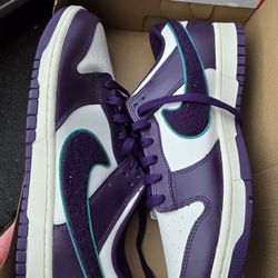 Nike Dunk Purple Swoosh 11.5