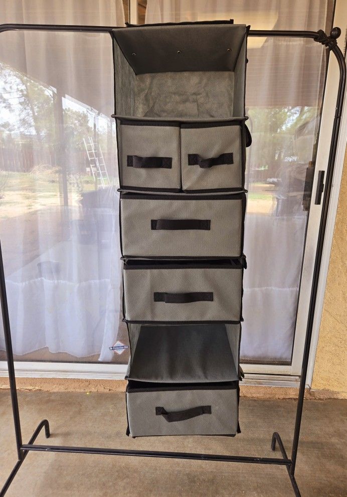 Hanging Closet Organizer Shelves 
