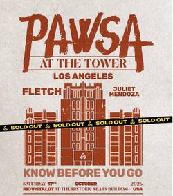 PAWSA At The Tower Tickets