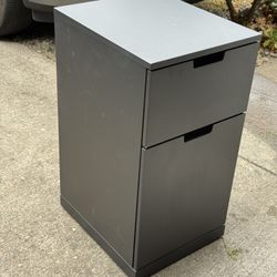 Modern Black NORDLI - IKEA 2-Drawer chest