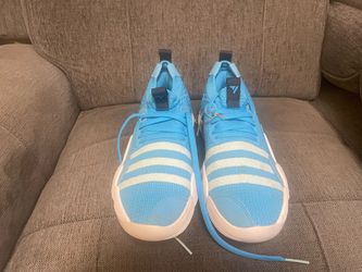 Adidas Knit Sneakers Light Blue White Stripes