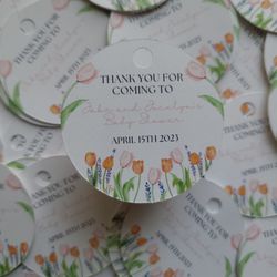 Custom Party Favor Tags