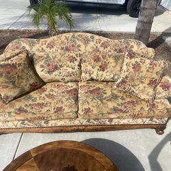 Sofa Set With Recliner Chair- 3 Piece 