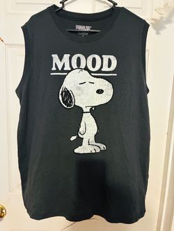Peanuts Snoopy 'Mood' Sleeveless Graphic Tank Top