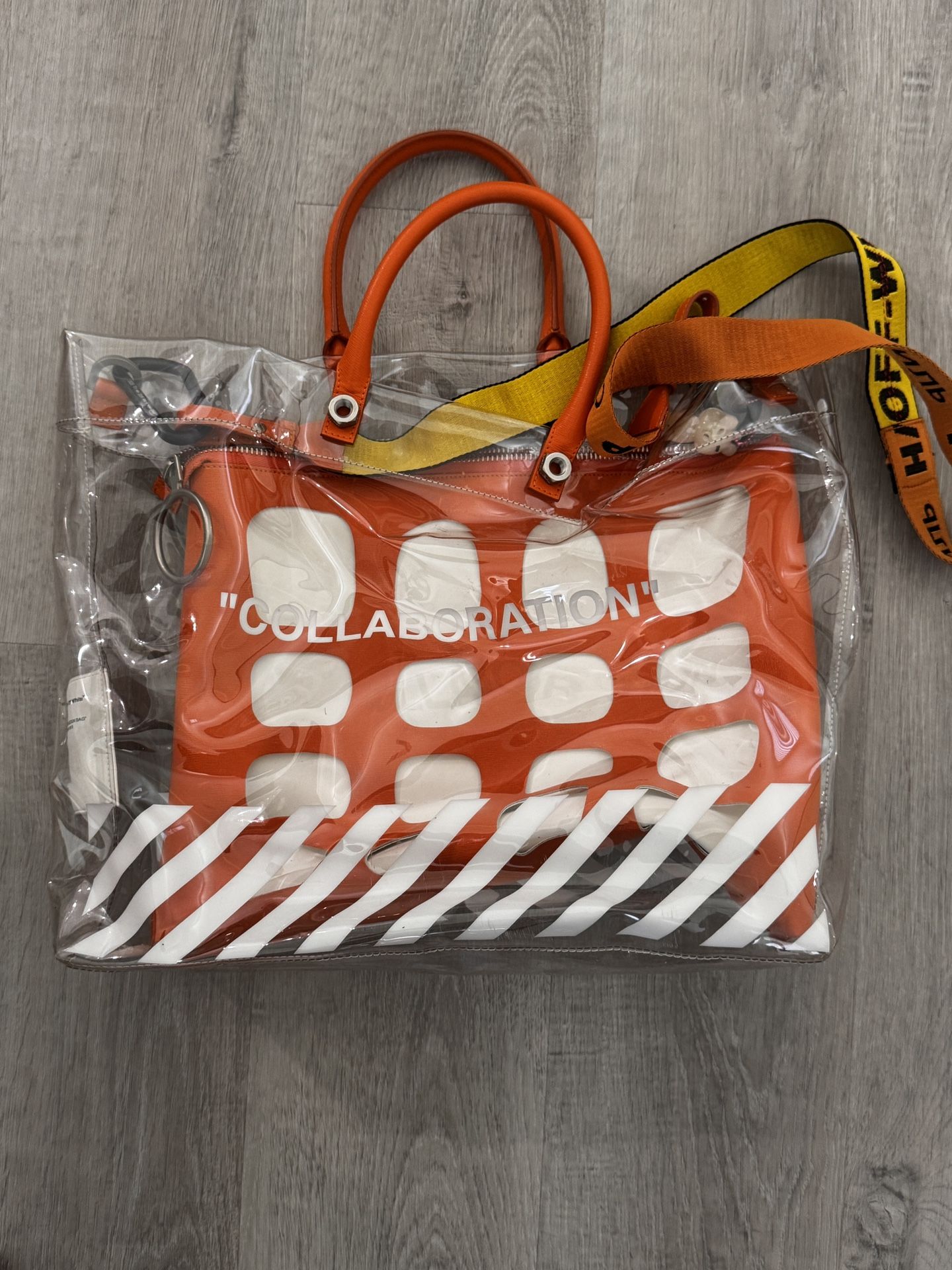 OFF WHITE X HERON PRESTON HAND BAG