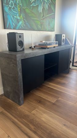 Buffet table