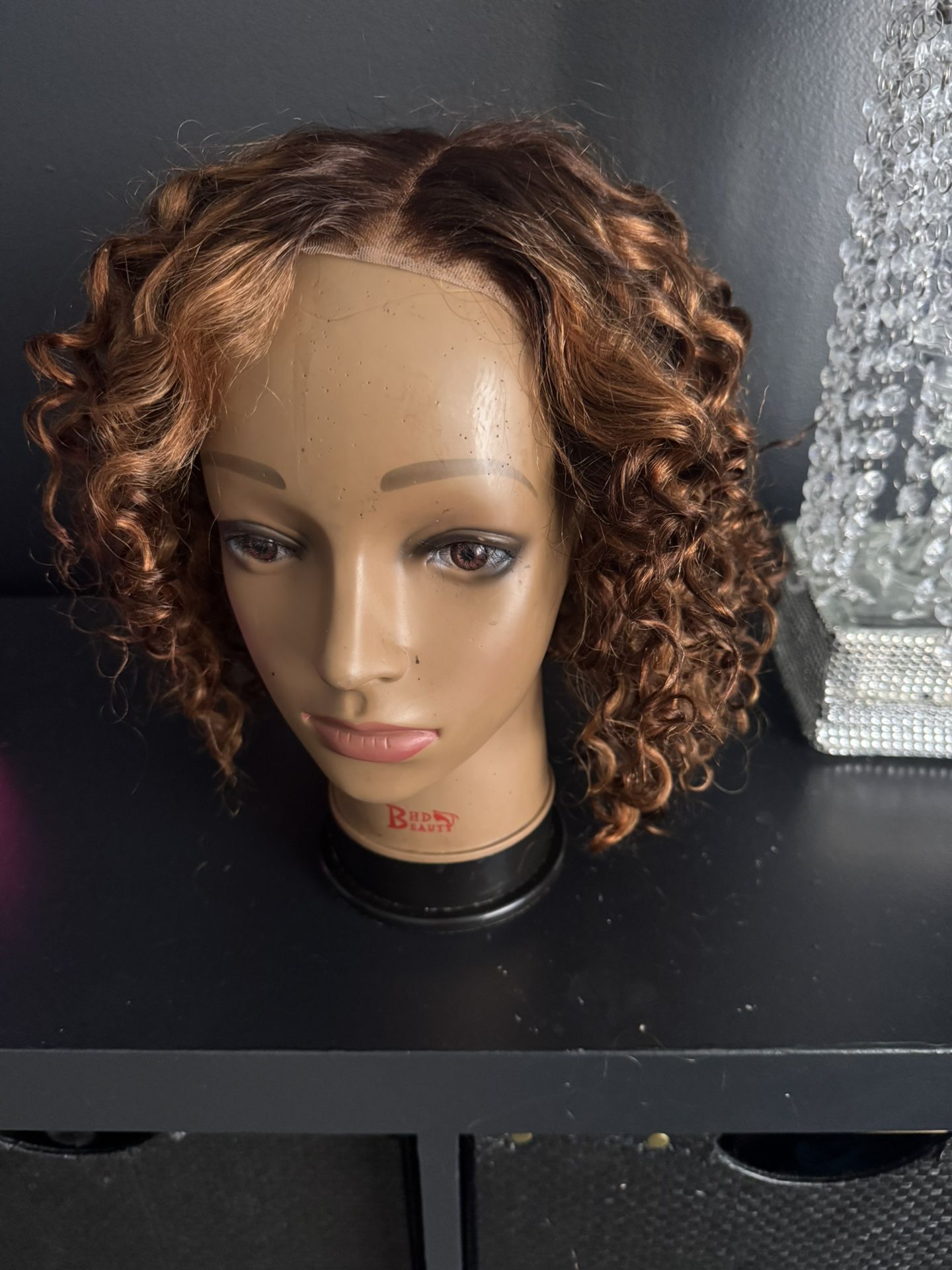 12 Inch Ombré Human Hair Wig For Sale