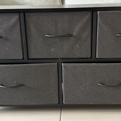 Edx 5 Drawer Dresser (Grey)