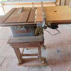 Cast Iron Table Saw and Router Table