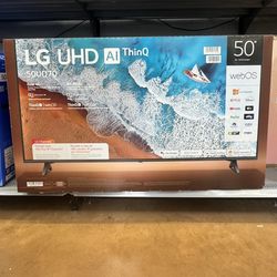 50” Lg Smart 4k LED Uhd Tv