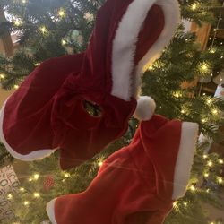 Pet Santa Coat  🎄 $13 each   ( Reversible  )