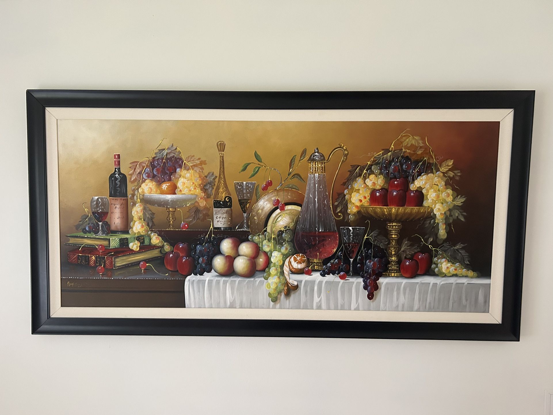 Large Framed Painting