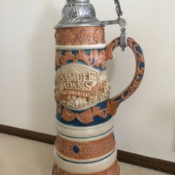 Samuel Adams stein . BEAUTIFUL