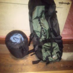 Hikers Backpack And Roll/ Advanced Paralux System 7