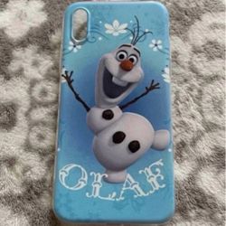 Olaf soft case for iPhone X