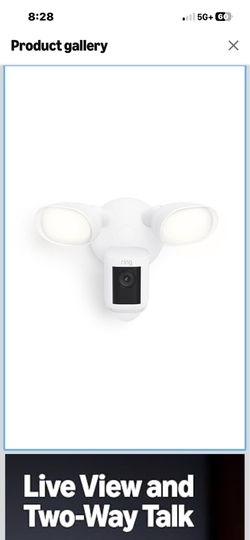 Brand new ring camera pro