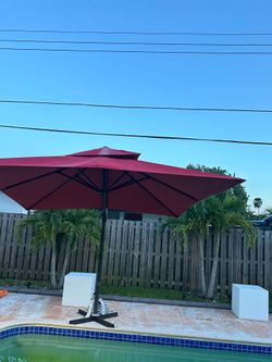 Umbrella red