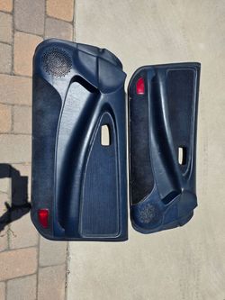 (2) 1991-99 Toyota MR2 Sw20 Door Panels Cards Trim USDM OEM Set (Power window)