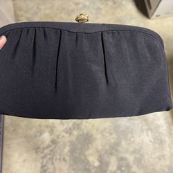 Vintage black purse & coin purse