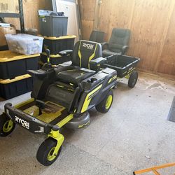 RYOBI Zero Turn Riding Mower