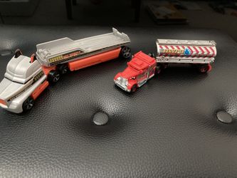 Hot Wheels Two Trucks And Trailer, Hwfd Fire Rescue Truck Sold Individually Or Lot Toys For Kids